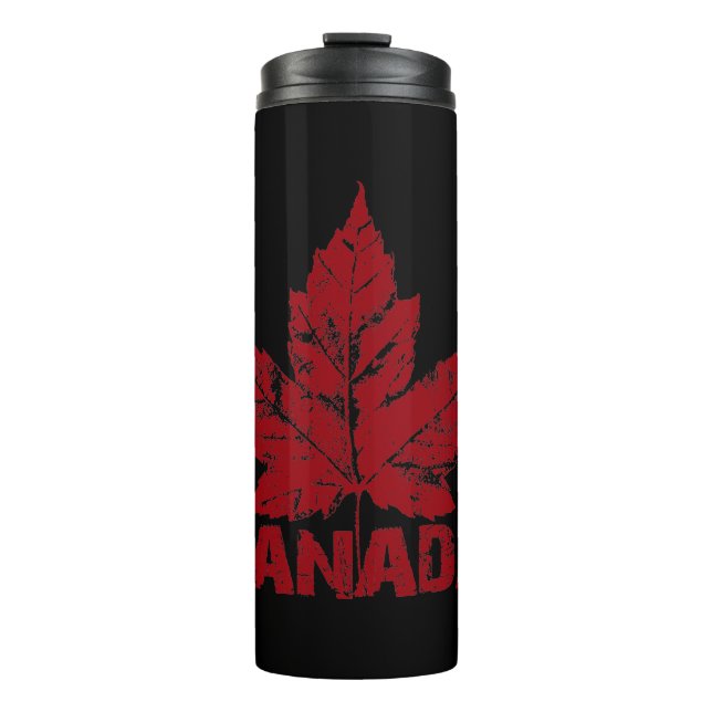 Termo Guay Canada Souvenir Tumbler Travel Mug (Anverso)