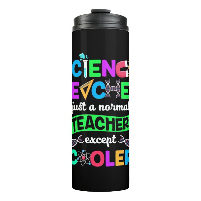 Termo Guay de profesor de ciencias (Anverso)