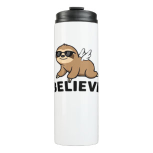 Termo Guay Flying Sloth cree que es divertido el diseño 