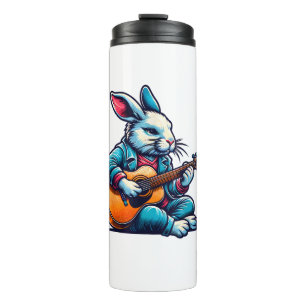 Termo Guay Rabbit toca guitarra: guitarrista de música d