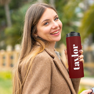 Termo Guay Red Moderna Minimalista Trendy Personalizada