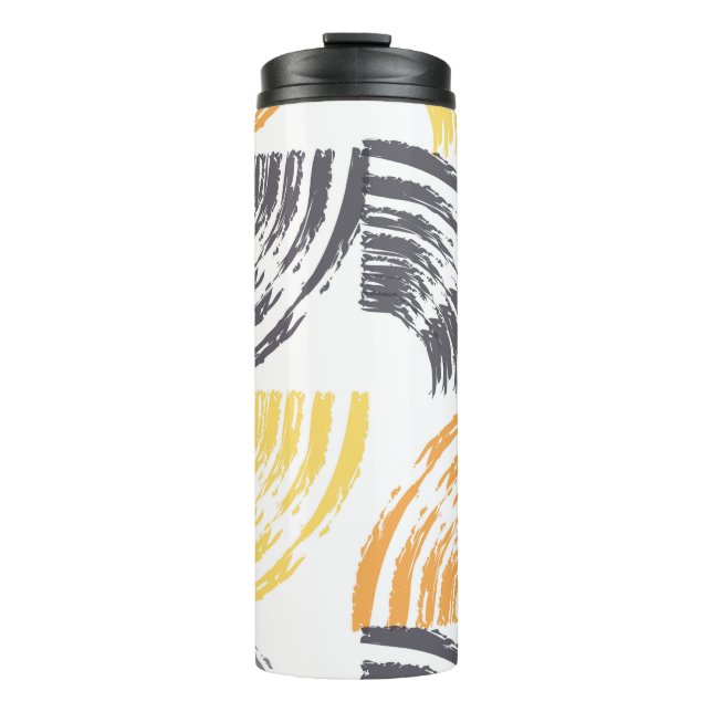 Termo Guay, trazos de pincel únicos, modernos y urbanos (Anverso)