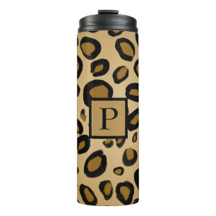 Termo Guepardo Pintado Estampado de Leopardo Manchas Dor