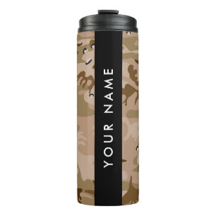 Termo Guijarros de camuflaje del desierto, Tu nombre, Pe