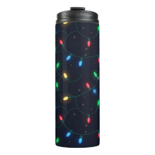 Termo Guirnalda de Luces de Navidad Patrón Continuo