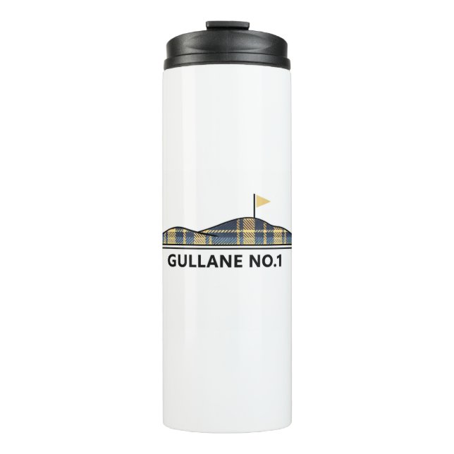 Termo Gullane Golf Regalo de Golf Escocés Tartán  (Anverso)