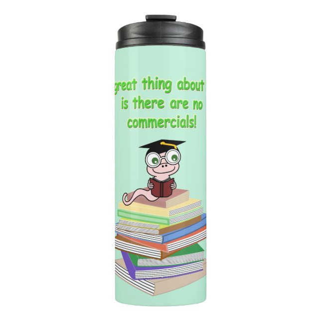 Termo Gusano de libro (Anverso)