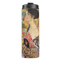 Gustav Klimt - Dama de fans