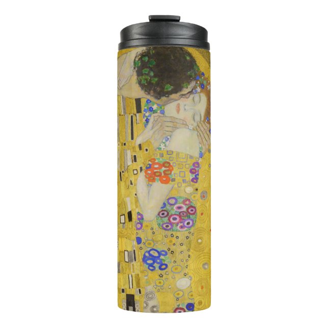 Termo Gustav Klimt - El beso (Anverso)