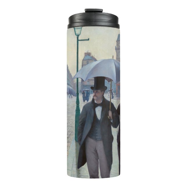 Termo Gustave Caillebotte - Calle de París; Día lluvioso (Anverso)
