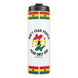 Termo Gye Nyame TEME SOLAMENTE A DIOS Christian Ghana