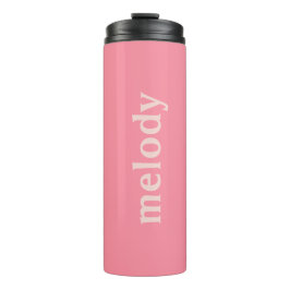 Termo Habitación dormitorio moderna nombre rosa