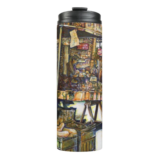 Termo Hace que la creatividad brille todo lo más (Anverso)