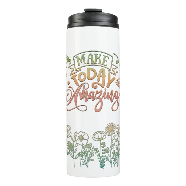Termo Hacer Hoy Un Tumbler Termal Motivacional Increíble (Anverso)