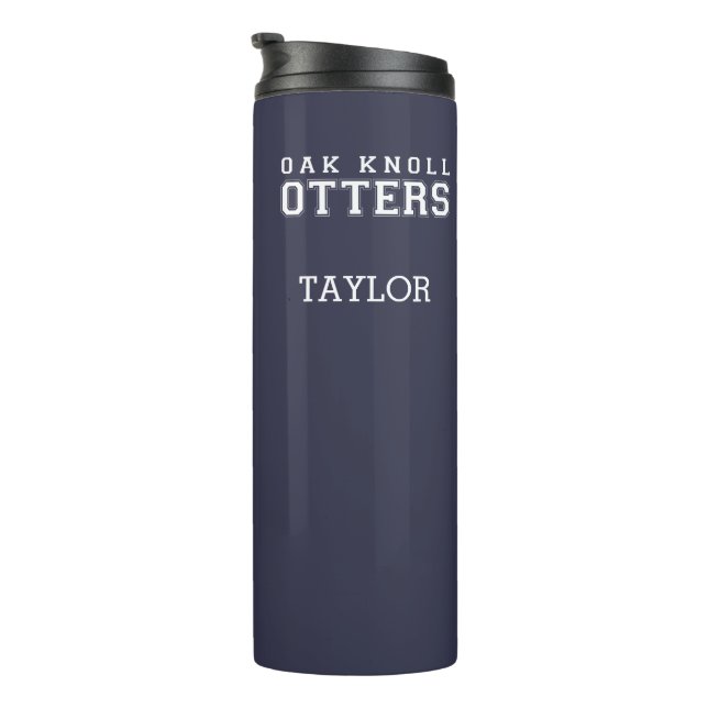 Termo (haga clic para cambiar el color de fondo) Tumbler (Rotado hacia la derecha)
