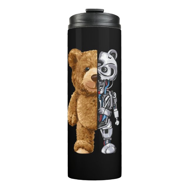Termo Half Bear Half Robot (Anverso)