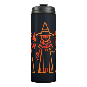 Termo Halloween 3 de brujas egipcias
