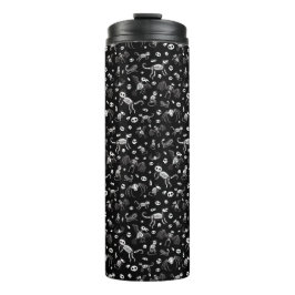 Termo Halloween Animal Bats Dogs Cats Spiders Skeleters