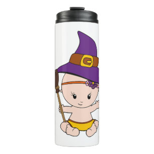 Termo Halloween Bebé Bruja regalo divertido mujeres emba