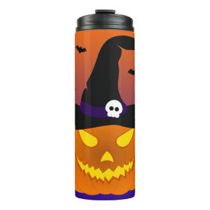 Termo Halloween Calabaza Jack o’ Lantern Witch Gorra