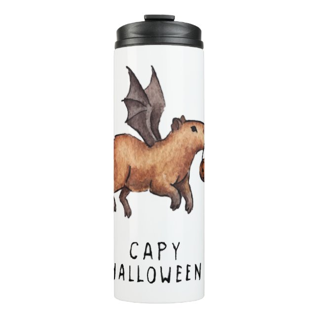 Termo Halloween Capybara (Anverso)