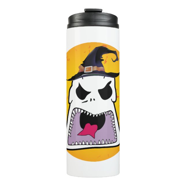 Termo Halloween - cara (Anverso)