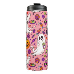 Termo Halloween con dulce de vándalos a dulce fantasmagó
