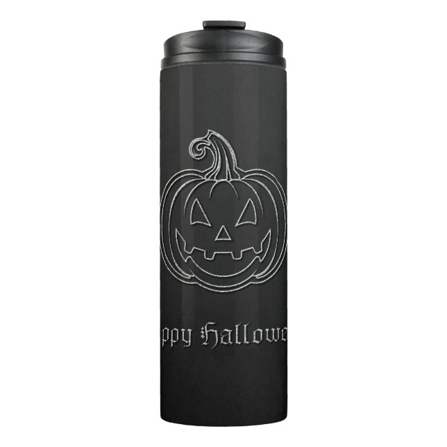 Termo Halloween con linterna de Jack O' (Anverso)