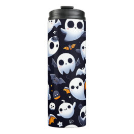 Termo Halloween con un fantasma adorable