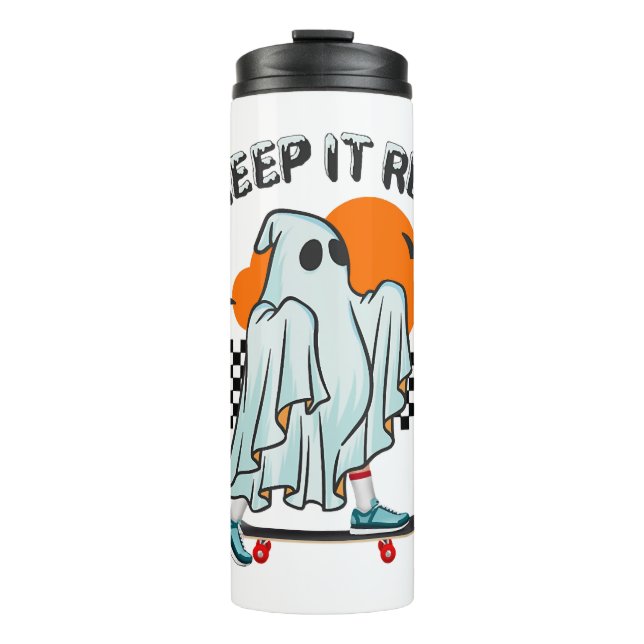 Termo Halloween Creep It Real Funny Ghost Halloween (Anverso)