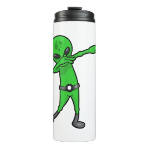 Termo halloween dabbing alien