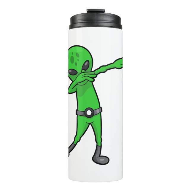 Termo halloween dabbing alien (Anverso)