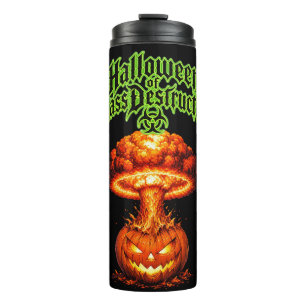 Termo Halloween de Destrucción Nuclear Jack-o'-Lant