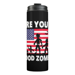 Termo Halloween divertido eres un buen zombi