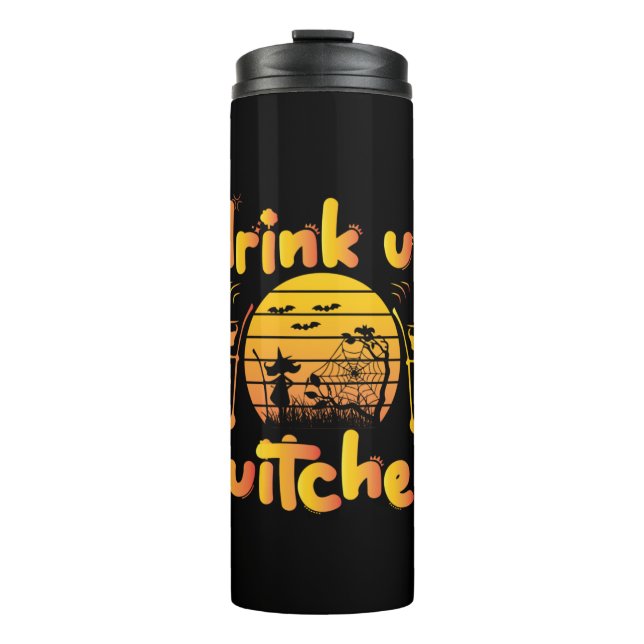 Termo Halloween Drink Up Witches Birthday (Anverso)