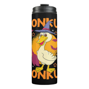 Termo Halloween Duck Funny Halloween Calabaza Duck