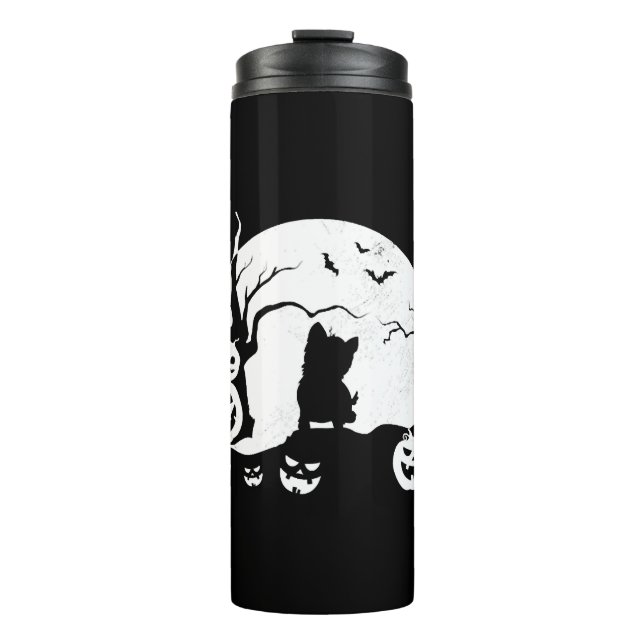 Termo Halloween en West Highland Terrier (Anverso)