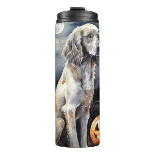 Termo Halloween English Setter with Pumpkins Scary