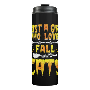 Termo Halloween es sólo un Chica que ama la caída y los