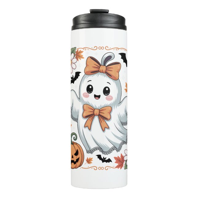 Termo Halloween fantasmal de fantasía de encaje (Anverso)