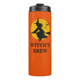 Termo Halloween Flying Witch Thermal Travel Mug