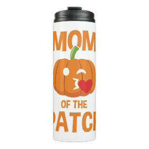 Termo Halloween Mamá Del Parche De Calabaza Halloween