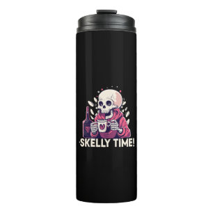 Termo halloween pero es hora de skelly