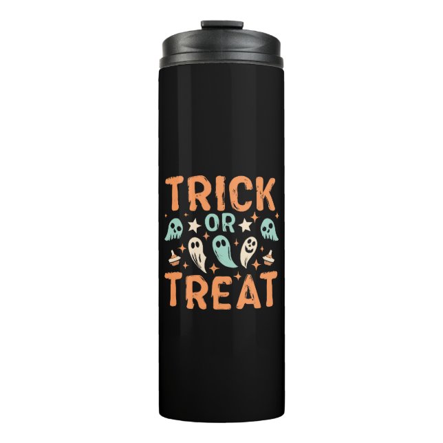 Termo Halloween Truco o trato (Anverso)