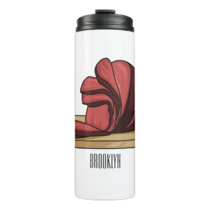 Termo Ham personalizado ilustracion