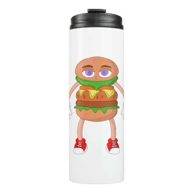 Termo Hamburguesa amistosa (Anverso)