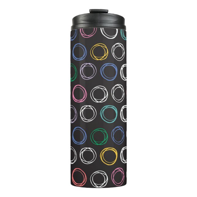 Termo Hand drawn pattern with brushed lines seamless pat (Anverso)