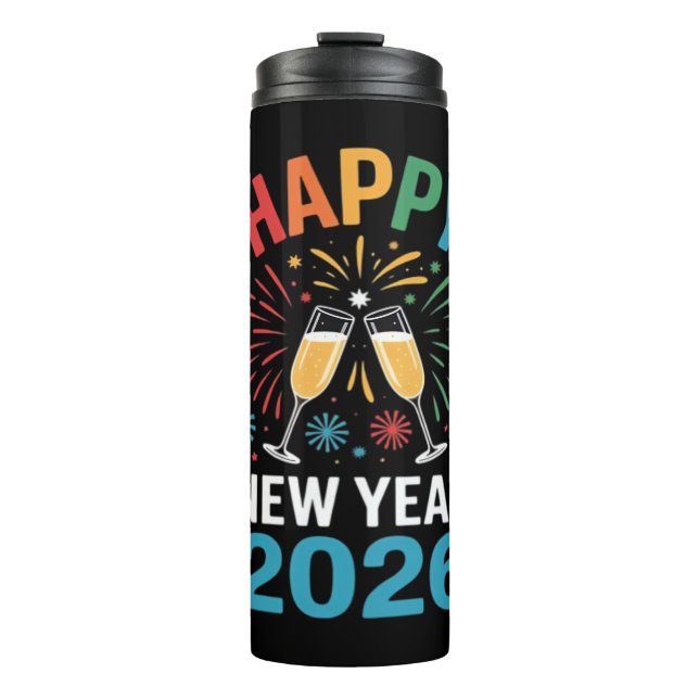 Termo Happy New Year 2026 Party Funny New Years Eve 2026 (Anverso)