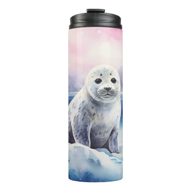 Termo Harbour Seal Pup Winter (Anverso)
