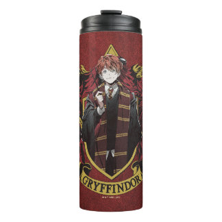 Termo HARRY POTTER™ | Anime Ron Weasley House Escudo